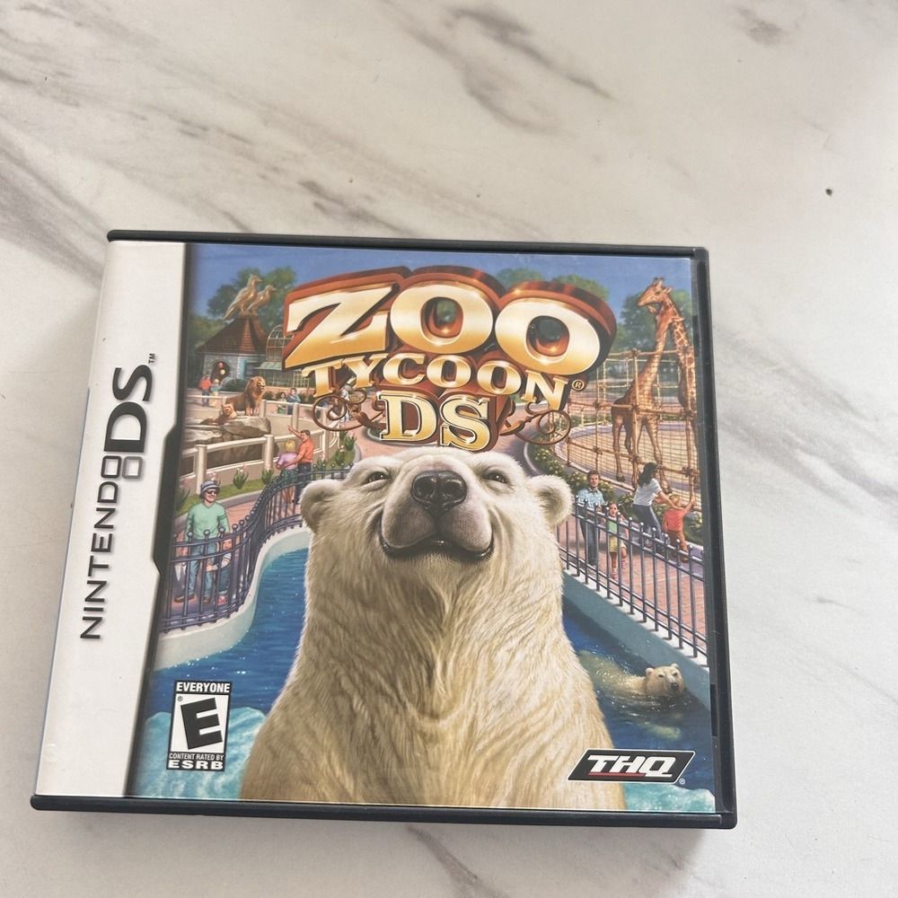 Nintendo DS Zoo Tycoon DS Game‎ 2005 Zoo Animals THQ Everyone UU